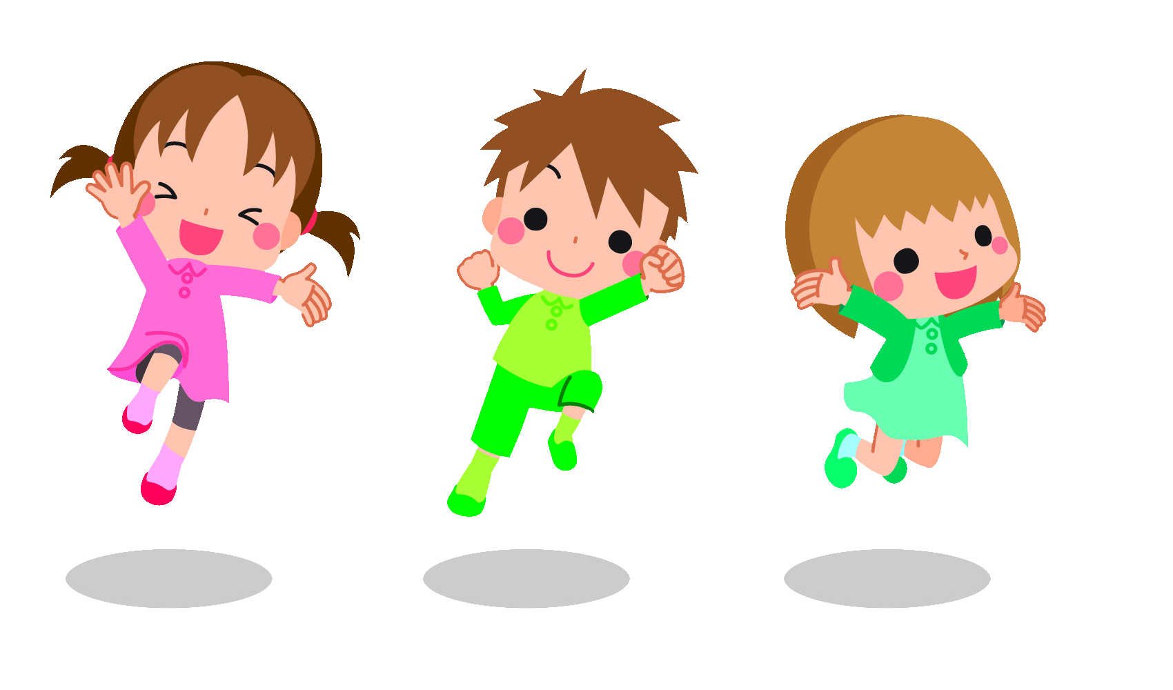 学生服を着た3人の子のイメージ